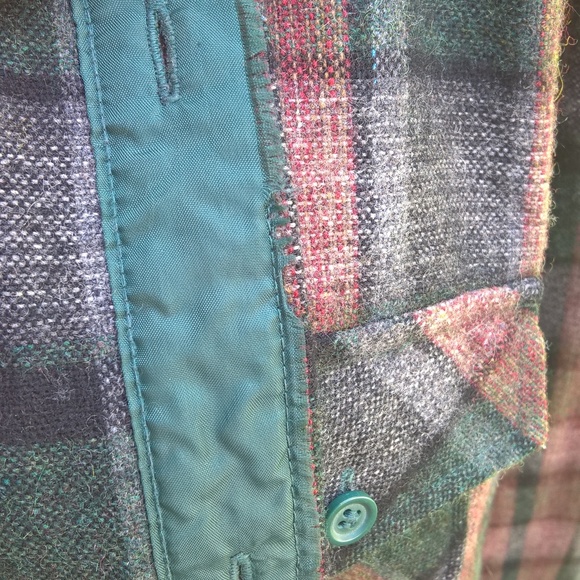 Vintage Hitman Wool Acrylic Blend Flannel - Picture 4 of 7